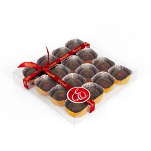 Bombón AOVE, bombón de chocolate negro con aceite de oliva virgen extra