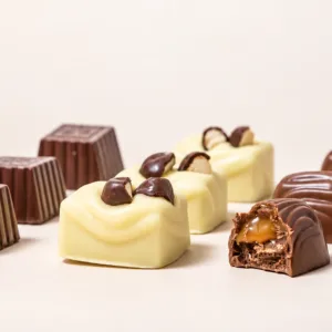 Caja Bombones - Macadamia, Caramelo Salado, Café