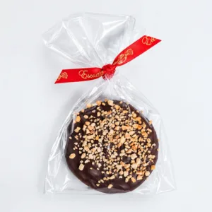 Cookie Bombón Almendra Caramelizada con Chocolate Negro