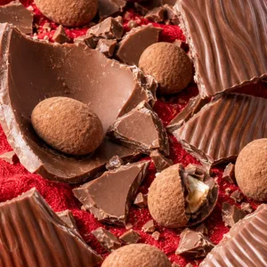Huevo de Chocolate Relleno de Grageados